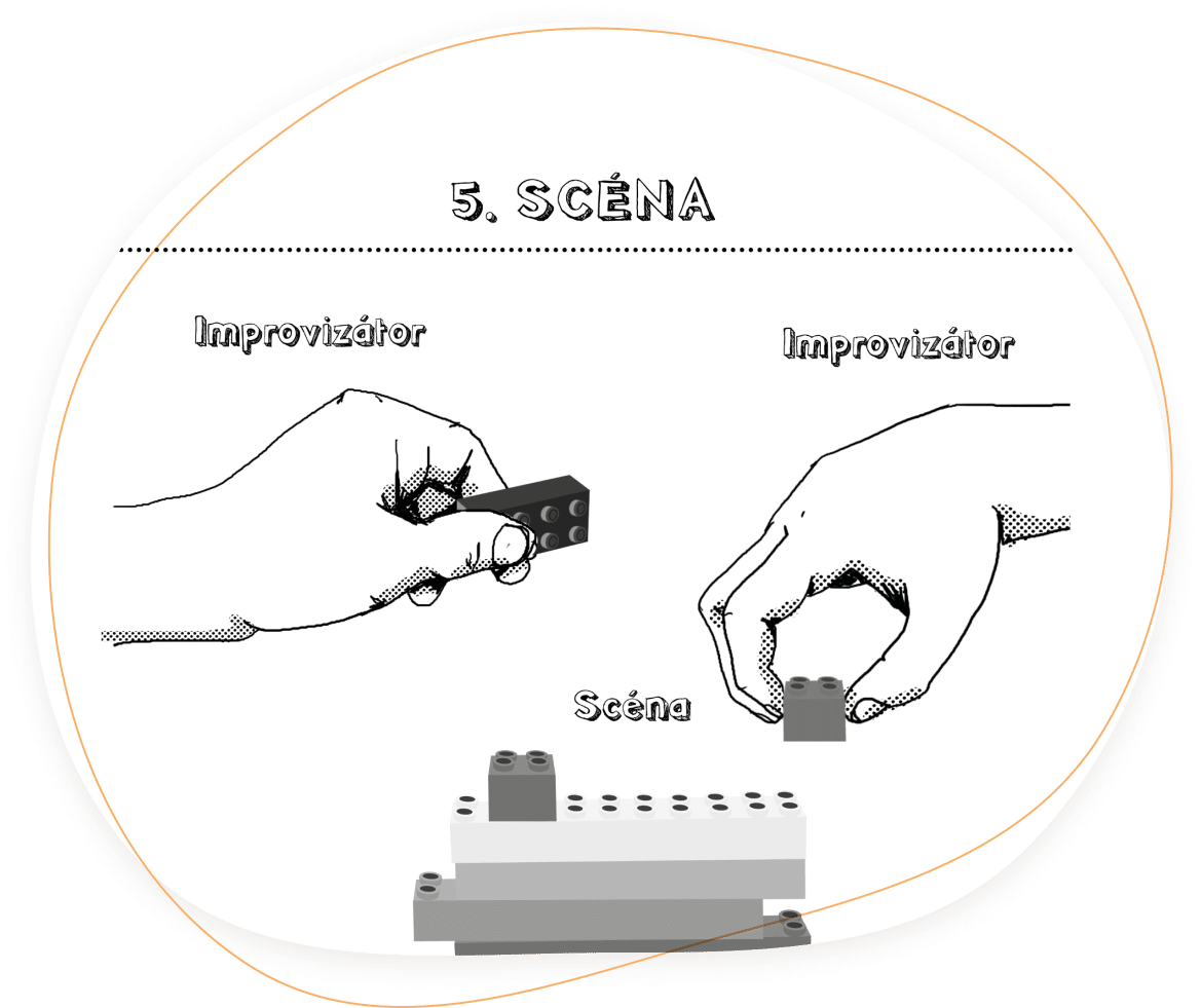 ako ked stavias lego impro svet